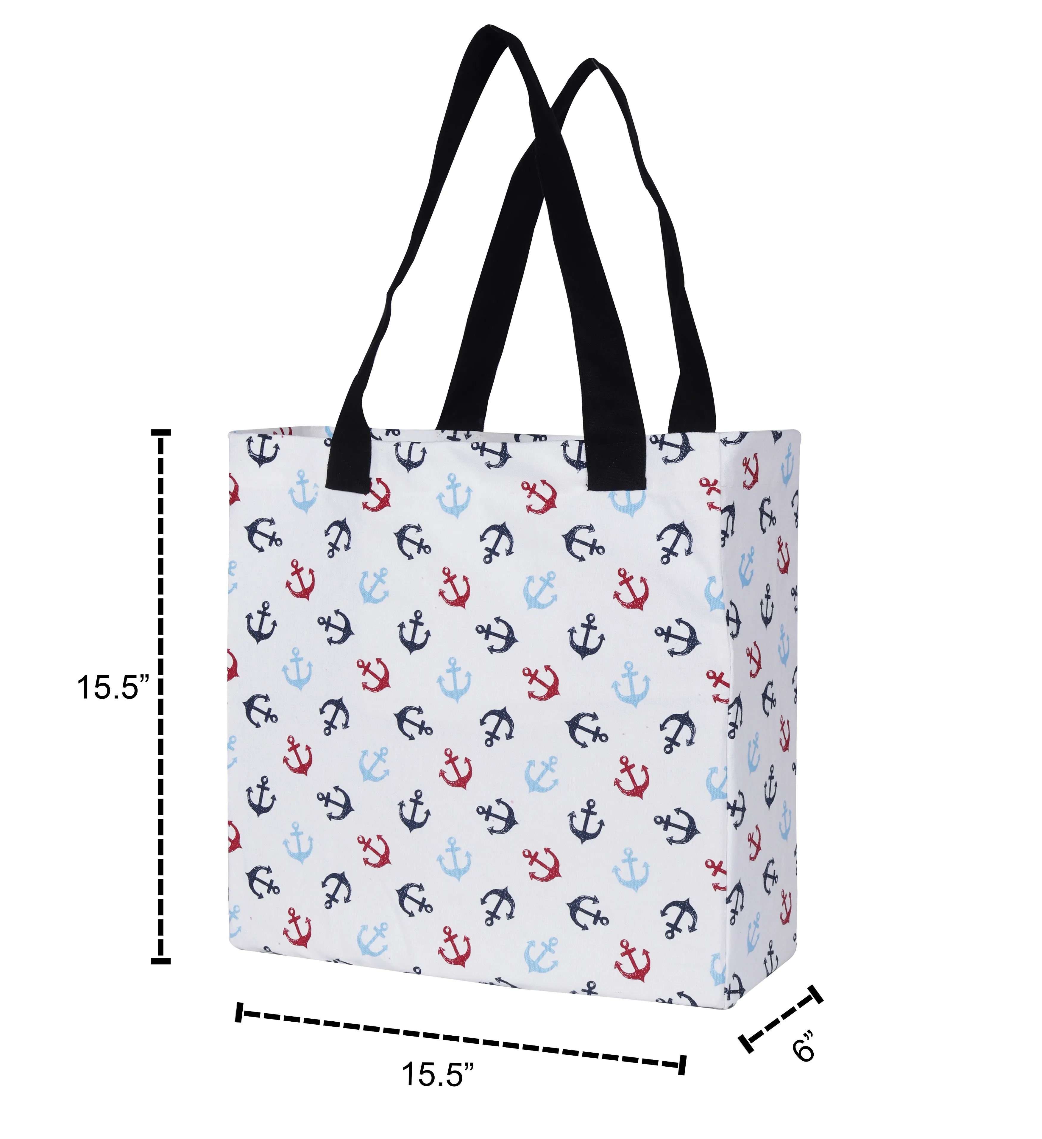 1) Shopping Cotton Bags Digital Canvas Printed (Pack Touch-sensitive of Tote Limited-stock sale