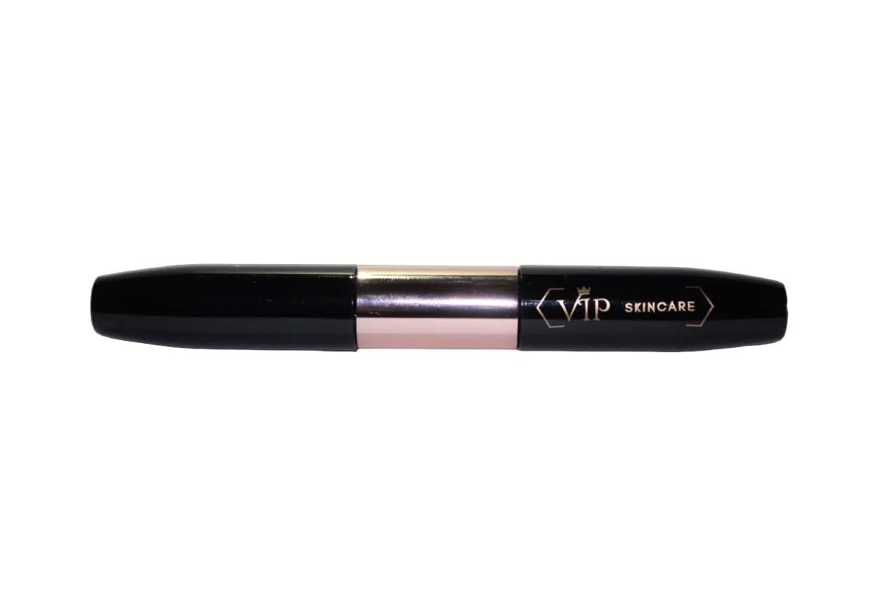 2-in-1 Nourishing Lash Primer & High Definition Black Mascara | Double-Ended Wand with Volumizing Brush | Water Resistant | Sensitive Eyes | Made in USA | 0.42 oz/14.8 mL