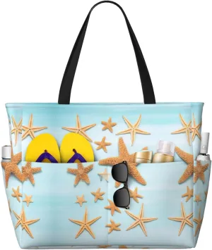3d Maritime Summer Stylish Beach Travel Bagâ€“large Capacity Weekend Getaway Bag,Tote Bag For Outdoor