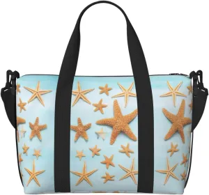 3d Maritime Summer Zippered Tote Bags For Women,Duffle Bag For Men,Spacious Travel Bag For Weekend Getaways