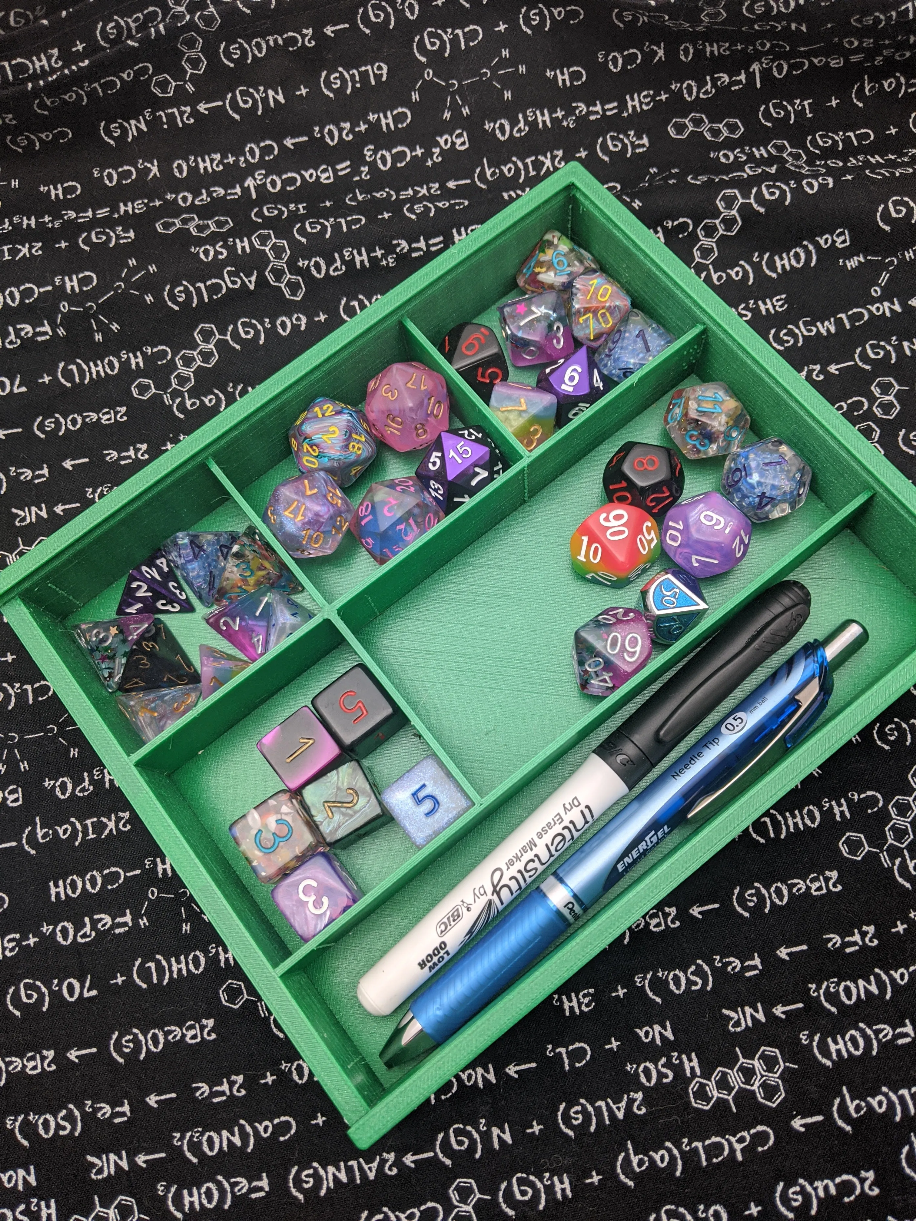 3D printed Notions Box--Sugarskull