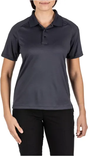 5.11 Tactical Women's Polyester Fabric Performance Short Sleeves Polo Shirt, Style 61165