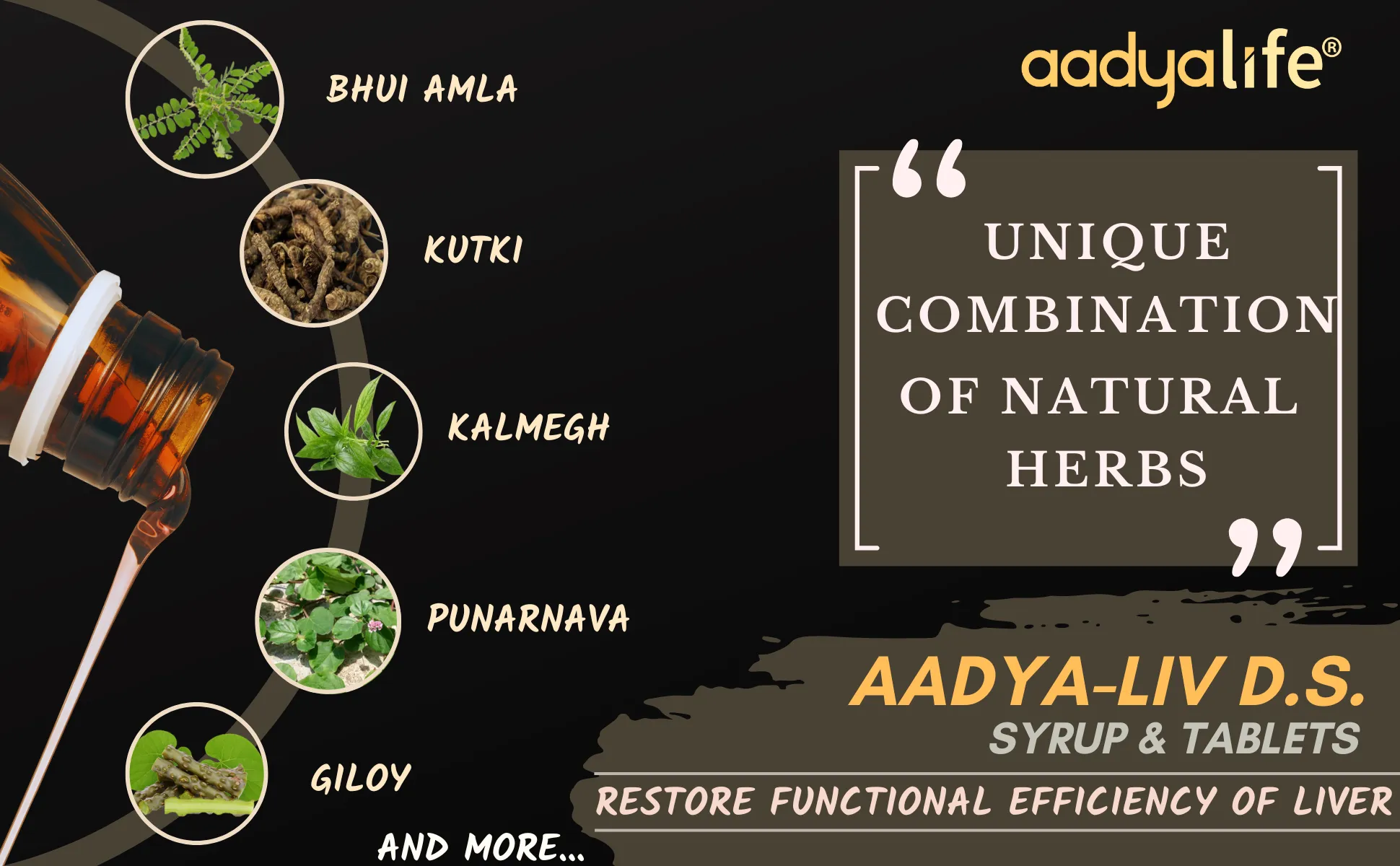 Aadyaliv D.S., A Tablet for Liver Health, Jaundice and Alcoholic Liver diseases