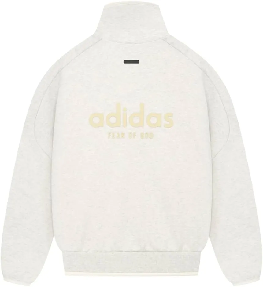 adidas Mens Fear Of God X Athletics Athletic Outerwear Casual Full Zip - White