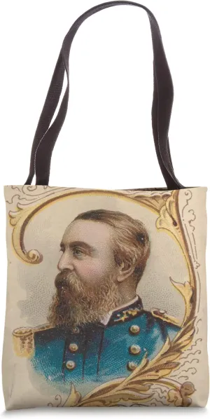 Admiral David Porter Illustrative Portrait (1888) Tote Bag