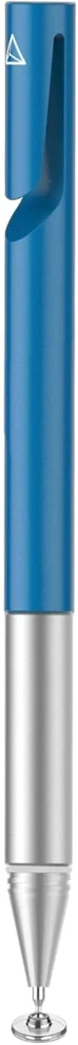 Adonit Mini 4 (Royal Blue) Universal Stylus Disc Capacitive Pen, Pocket-Sized Touch Screen Pens, Laser Cut Clip. Compatible with Apple/iPhone/iPad/Mini/Air/Android/Galaxy/All Touch Screens & Tablets