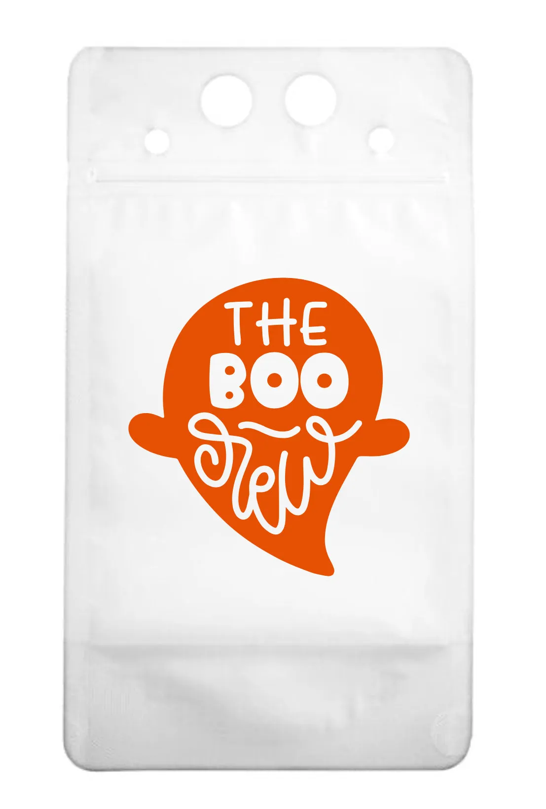 Adult Drink Pouch Halloween Boo Crew