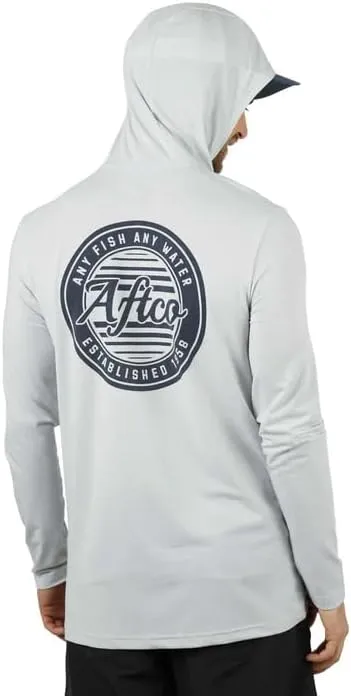 AFTCO Men's Ocean Bound UPF Hooded Performance Shirt