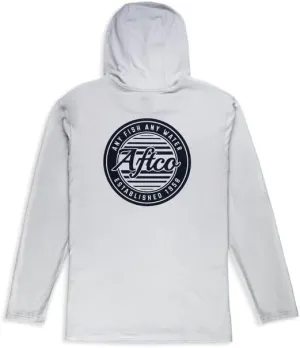 AFTCO Men's Ocean Bound UPF Hooded Performance Shirt