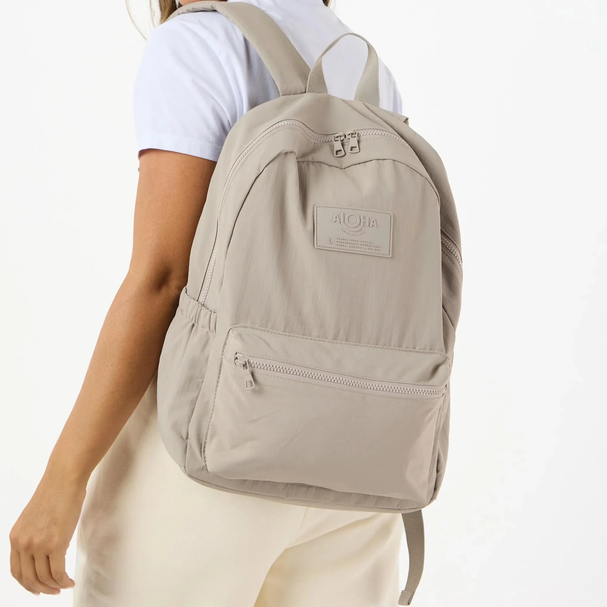 Aloha Collection Monochrome Keep it Lite Backpack