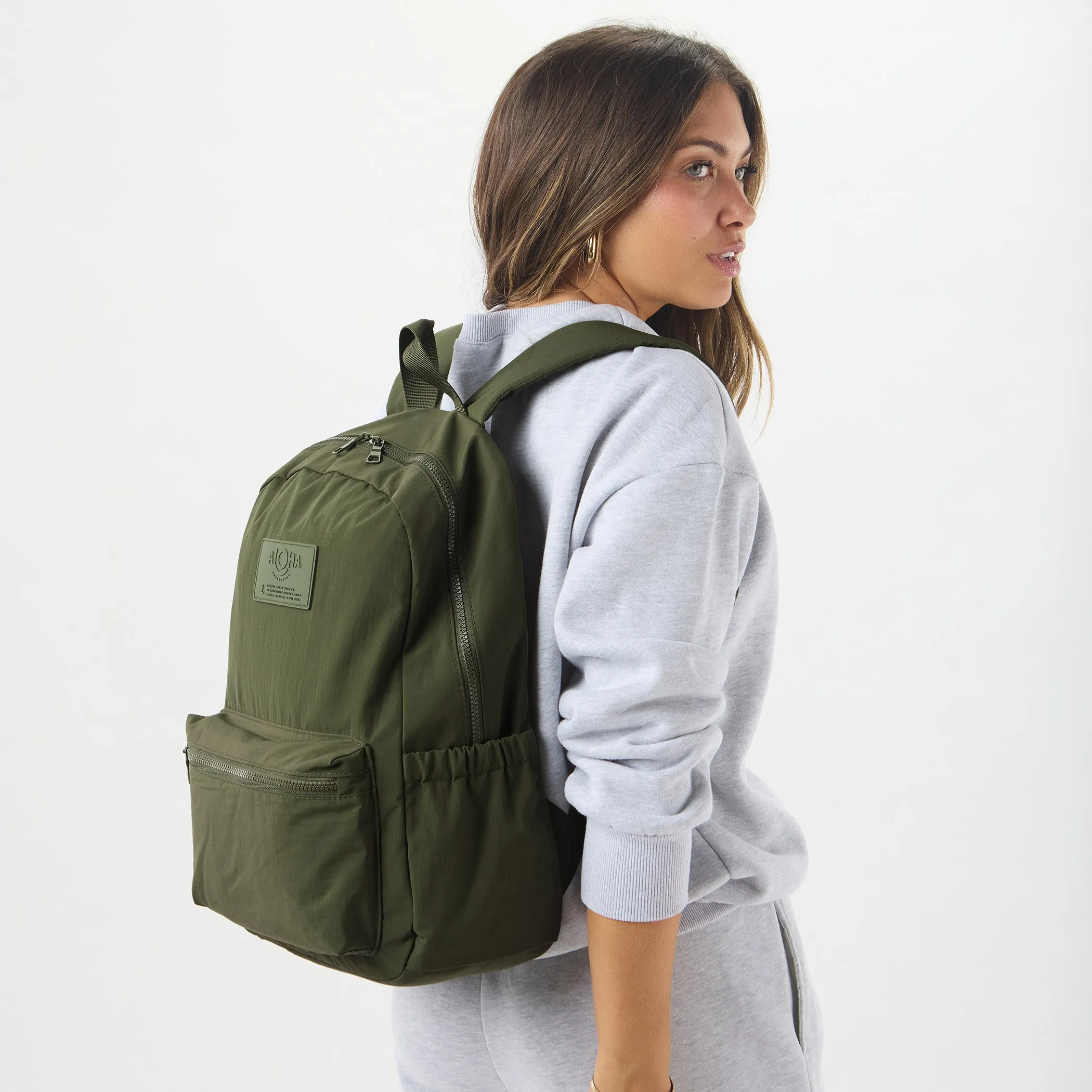 Aloha Collection Monochrome Keep it Lite Backpack
