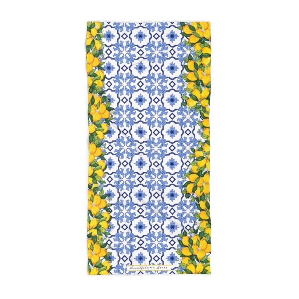 Amalfitana Lemons Beach Towel Summer 2021 Collection