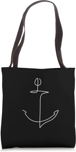 Anchor Maritime Sailor Sailor Yacht Sail Travel Motif Tote Bag