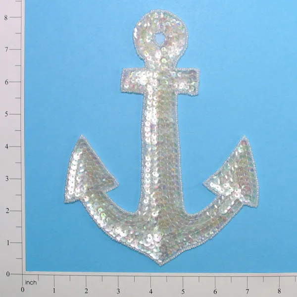 Anchor Sequin Applique/Patch