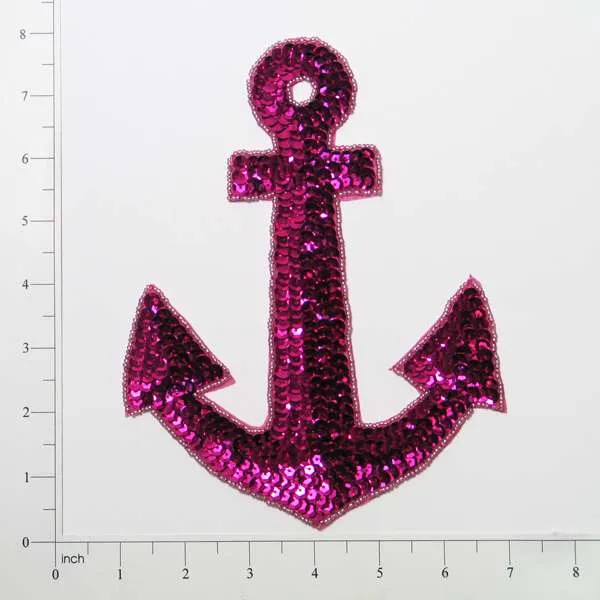 Anchor Sequin Applique/Patch