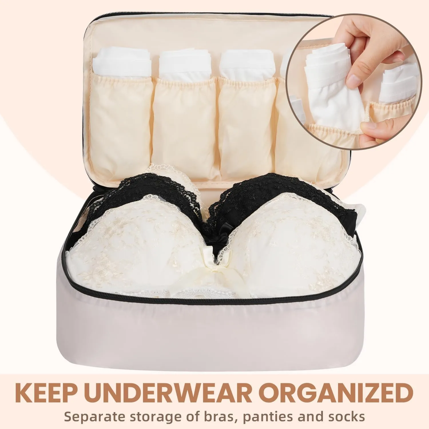 BAGAIL 8 Set/9 Set Packing Cubes Luggage Packing Organizer for Travel, Suitcase Packing Bags for Travel Accessories