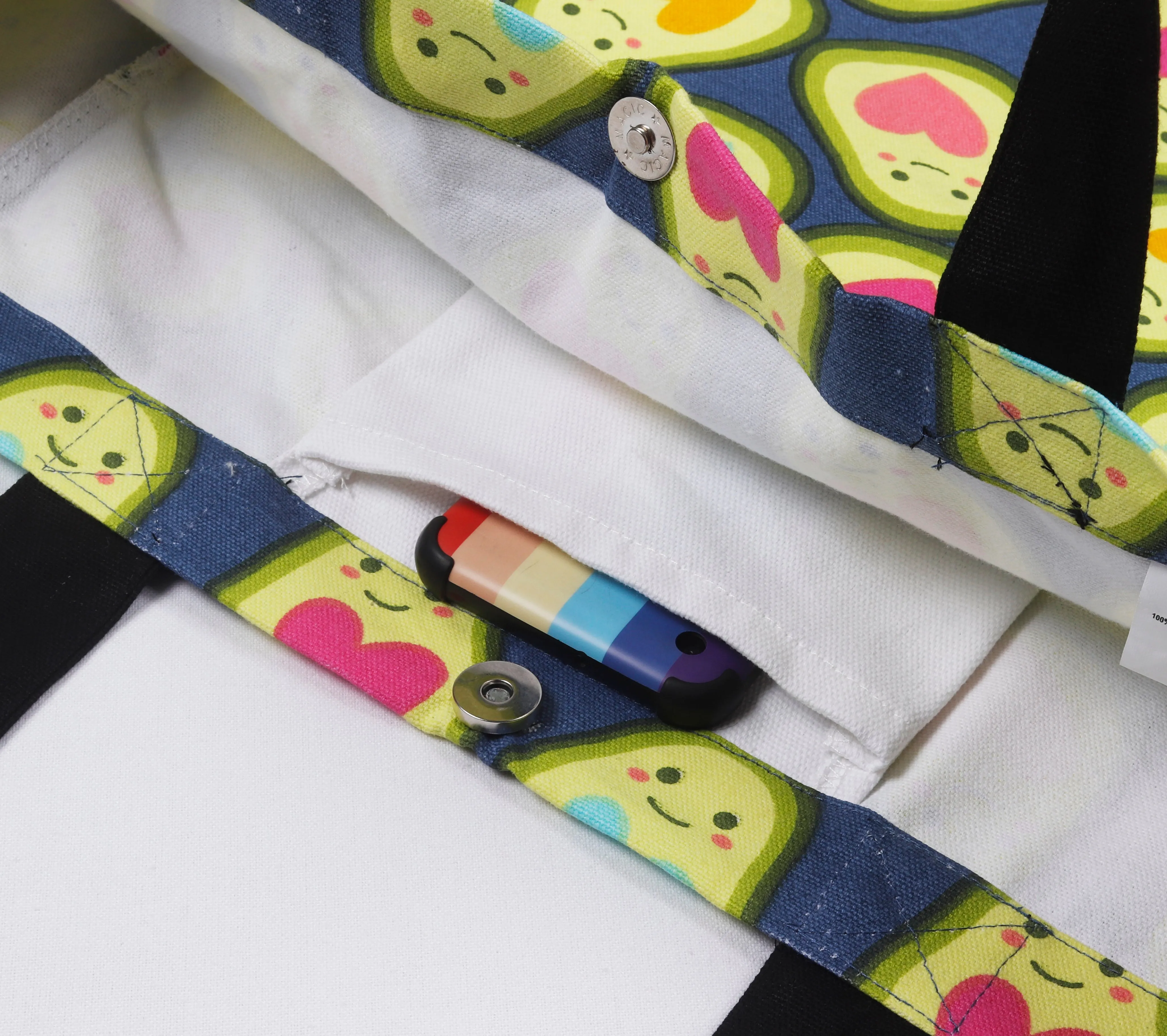 Bags (Pack Cotton Tote Shopping 1) Digital of Clearance Canvas Problem-solving Printed