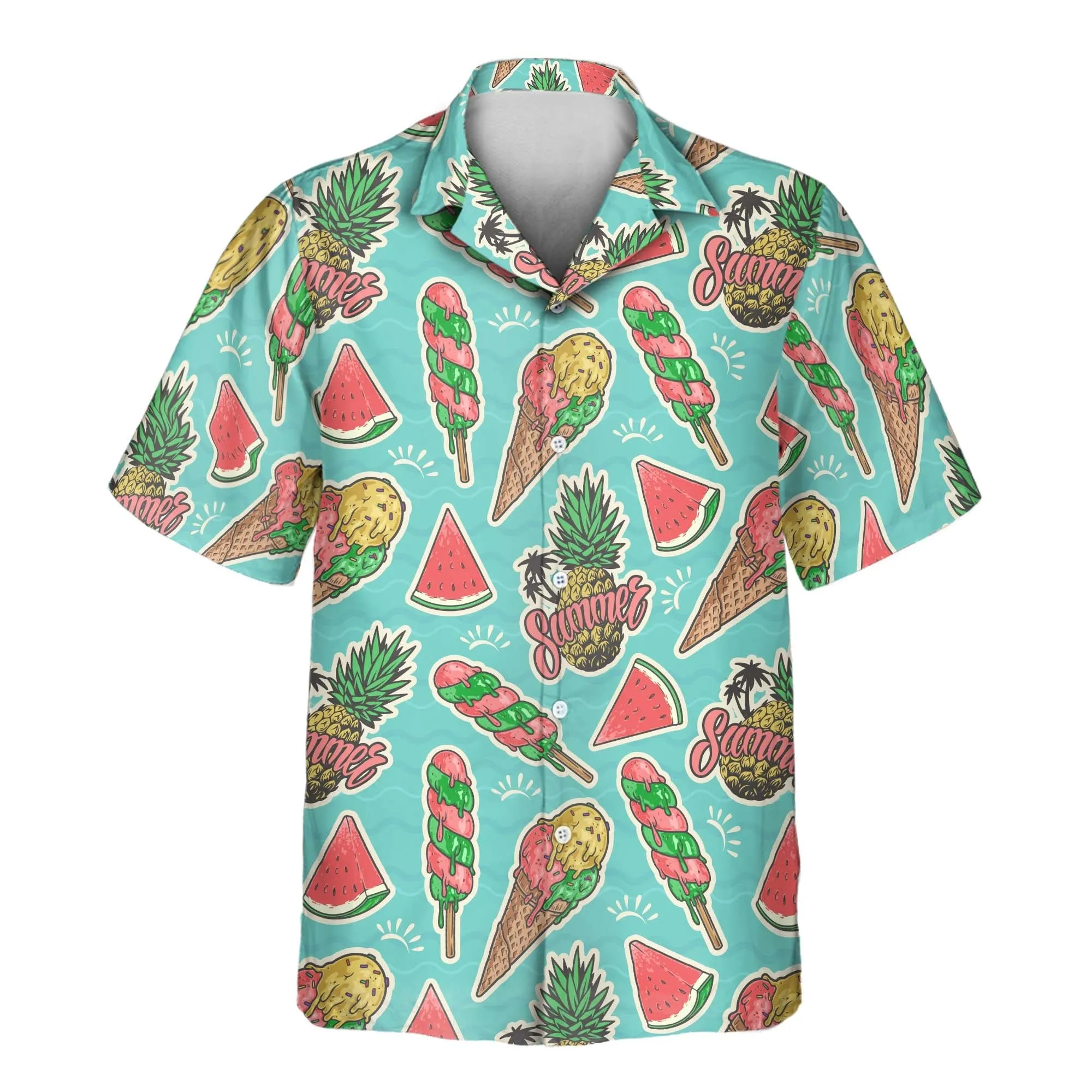 Beach Holiday | Aloha Custom Hawaiian Shirts with Faces or Logos