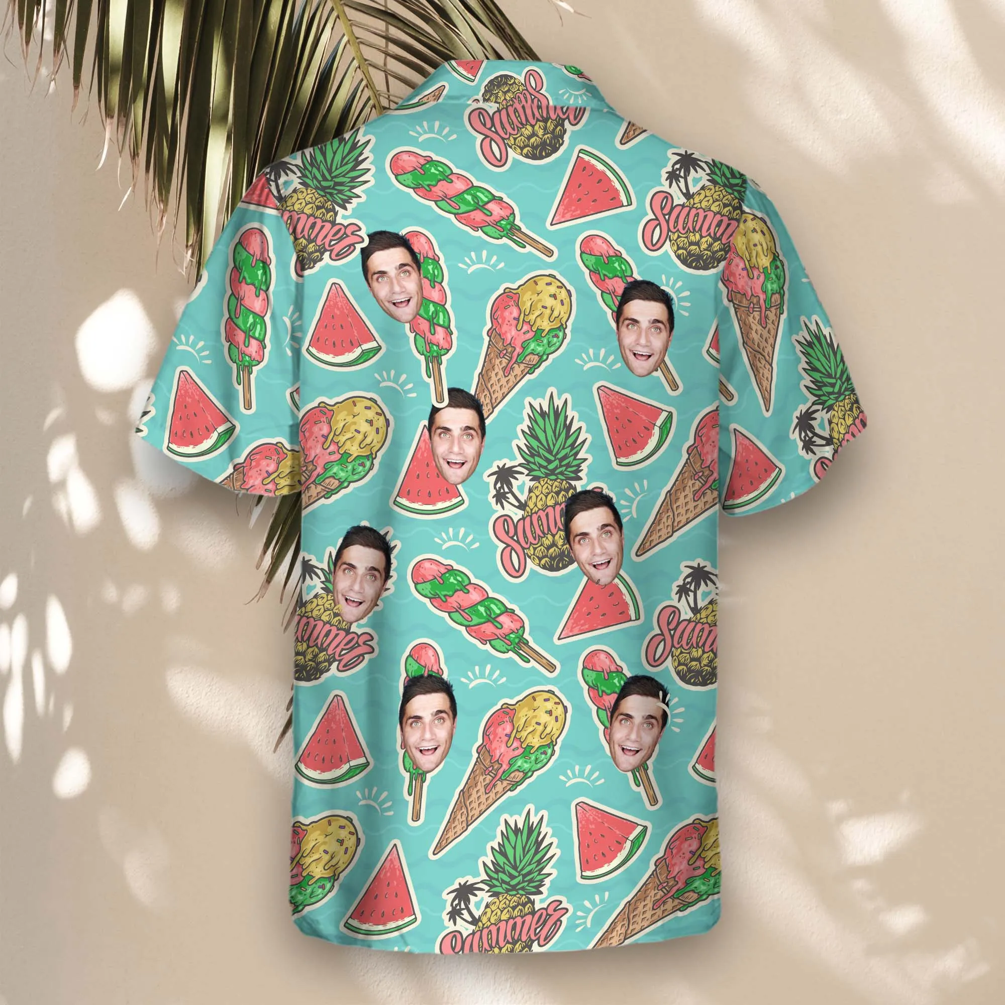 Beach Holiday | Aloha Custom Hawaiian Shirts with Faces or Logos