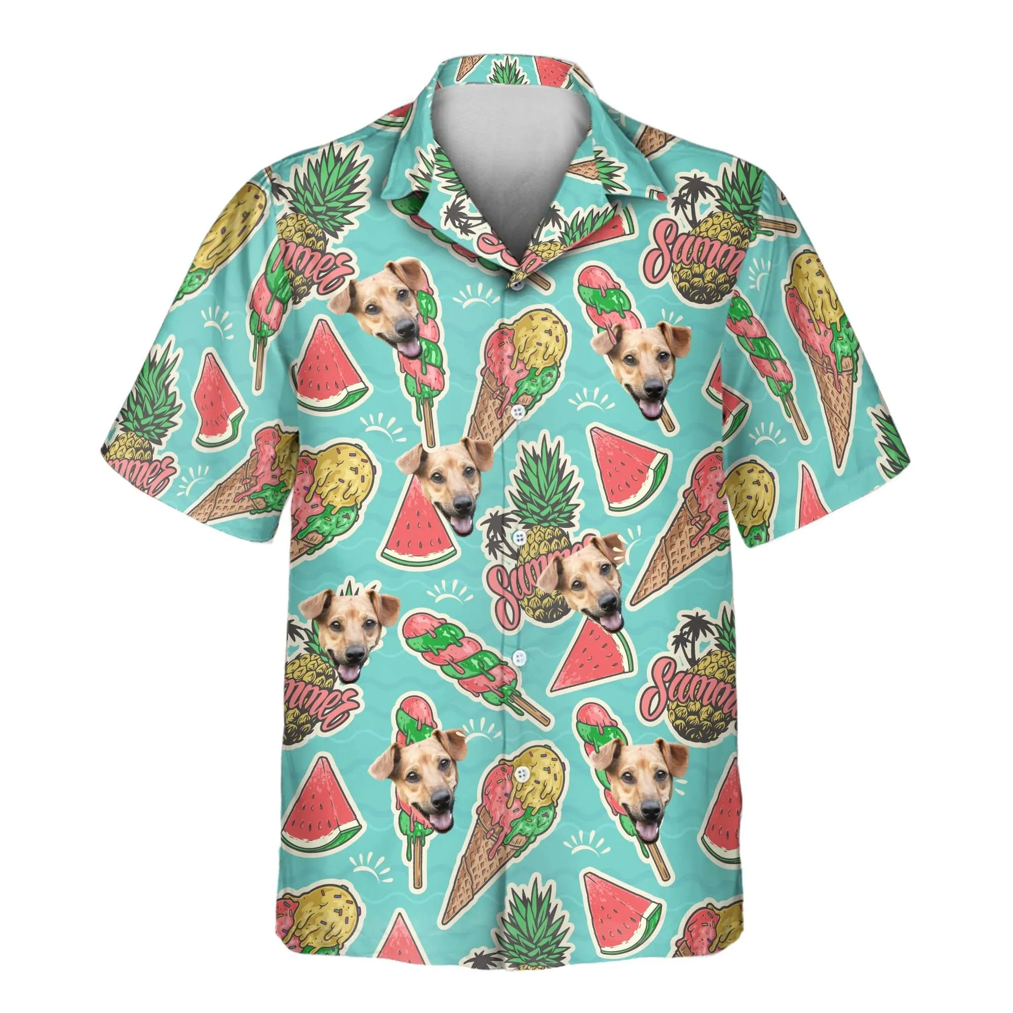 Beach Holiday | Aloha Custom Hawaiian Shirts with Faces or Logos