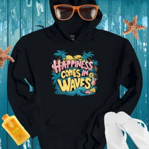 Beach Vibe Hoodie With Palm Trees And Sunshine