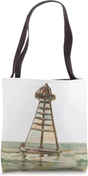 Bell Buoy Illustration (1889) Tote Bag