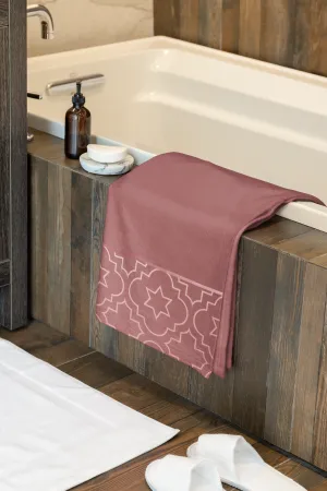 Blush of Rose Polycotton Towel