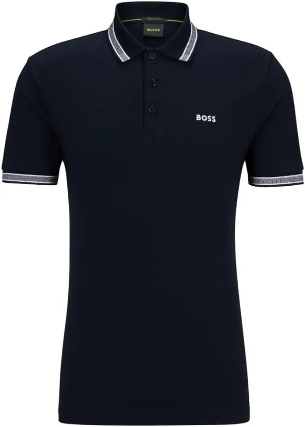 BOSS Men's Paddy Short Sleeve Polo Shirt
