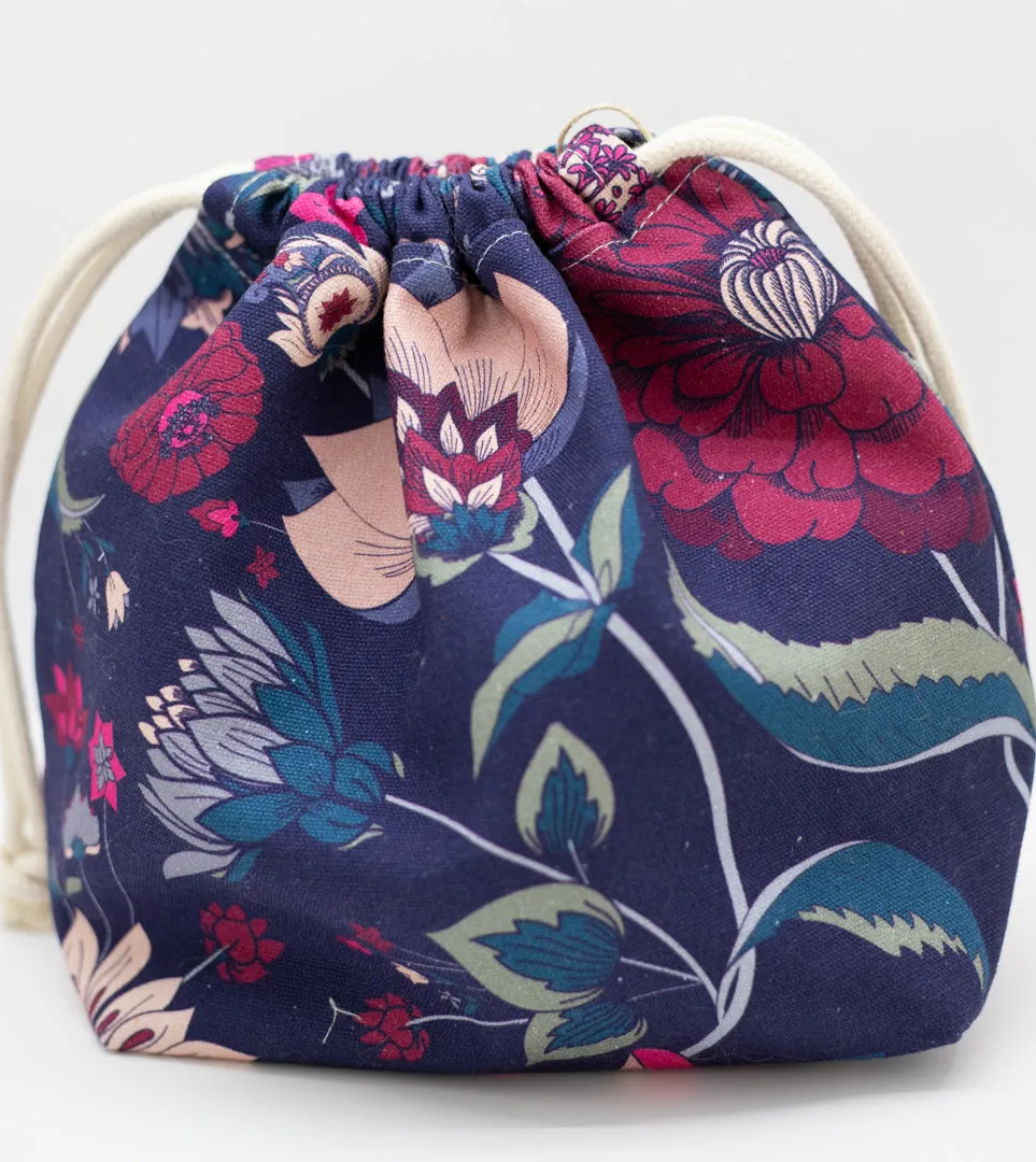 Brilliant Basics Drawstring - Navy Floral