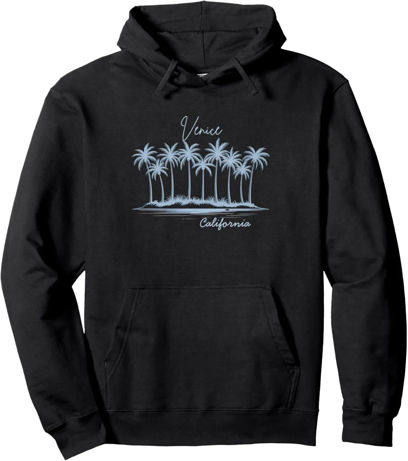 California Beach Venice Family Vacation Vintage Pullover Hoodie