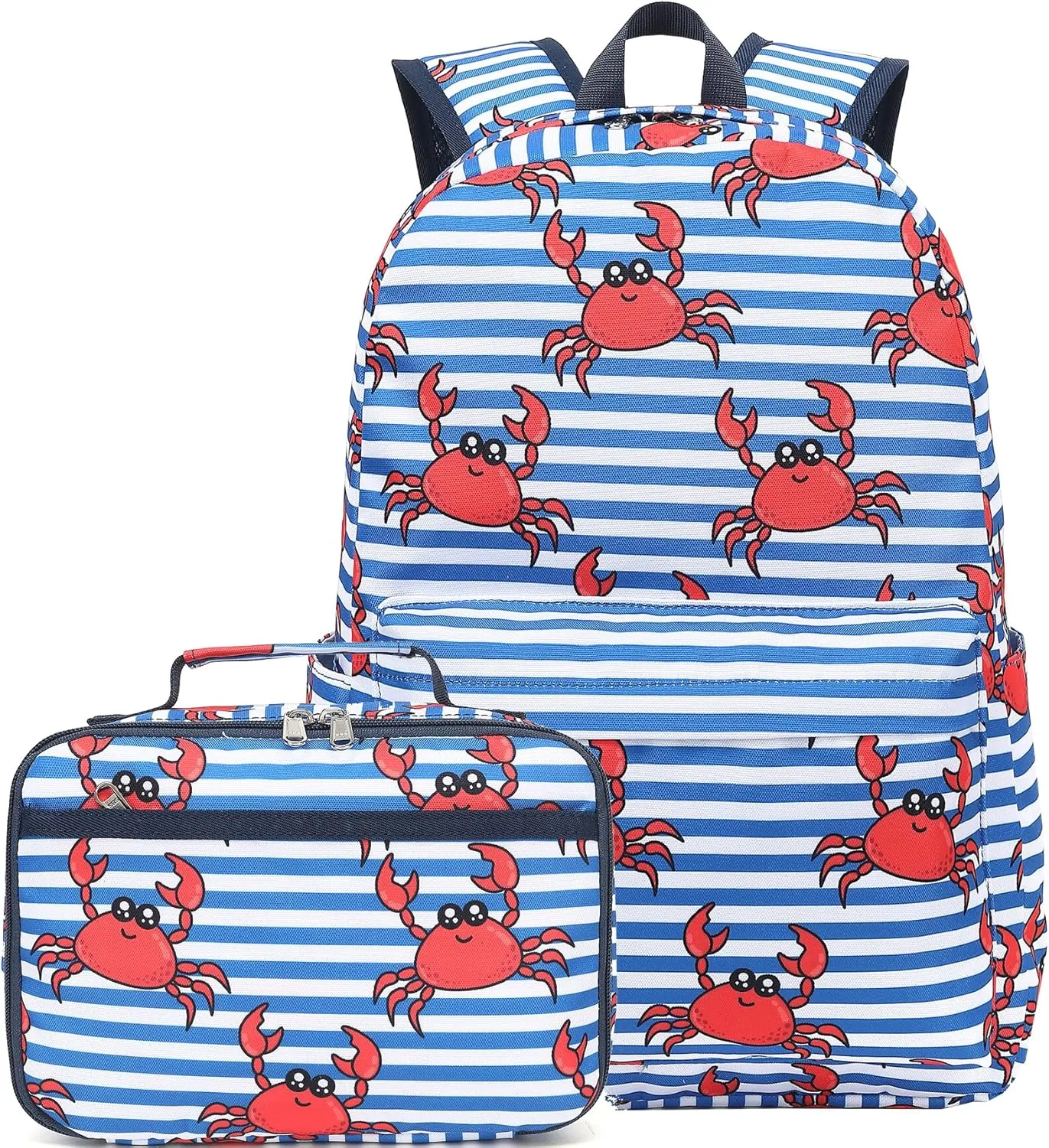 CAMTOP Backpack for Kids, Boys Girls Preschool Backpacks with Lunch Box Toddler Kindergarten School Bookbag Set