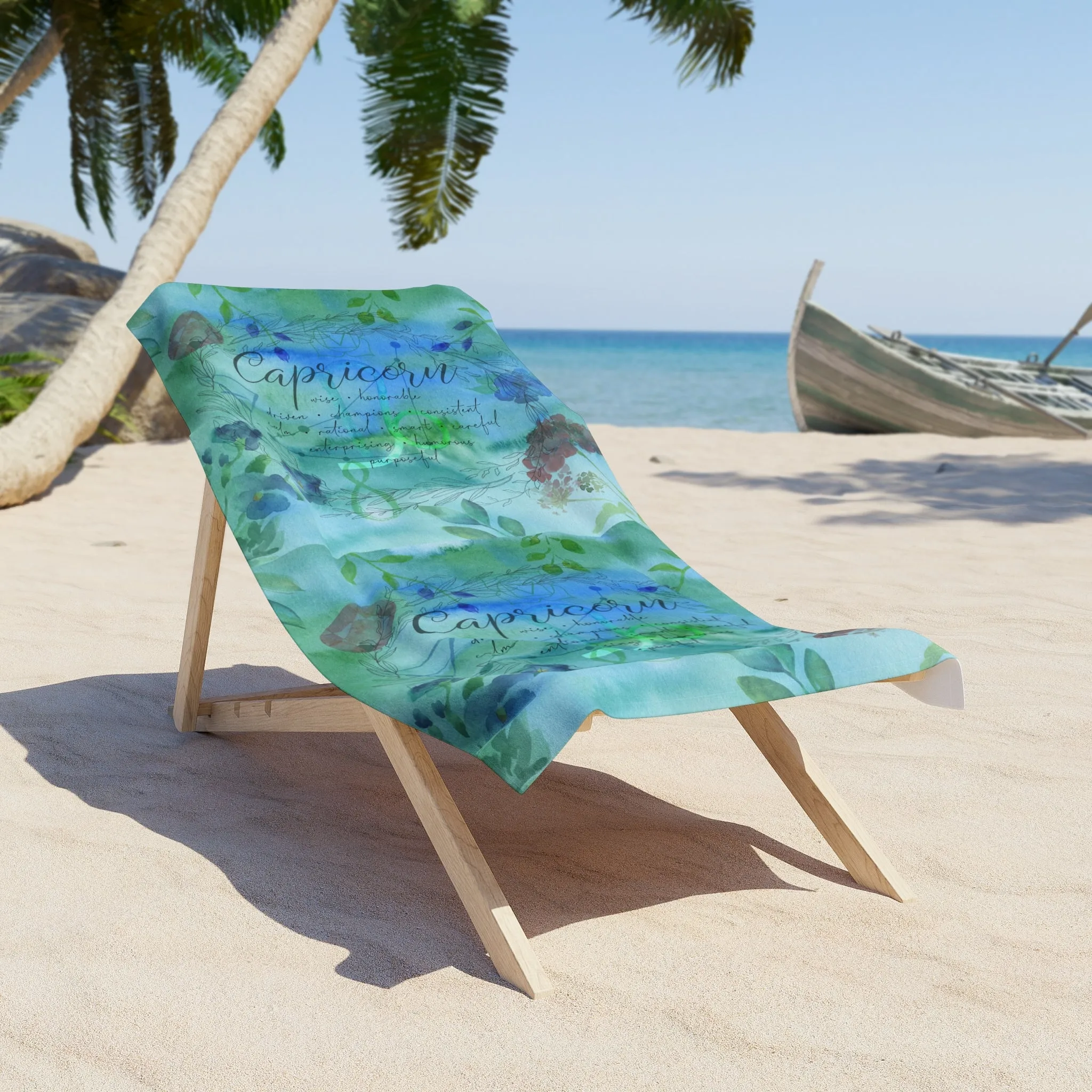 Capricorn Beach Towel