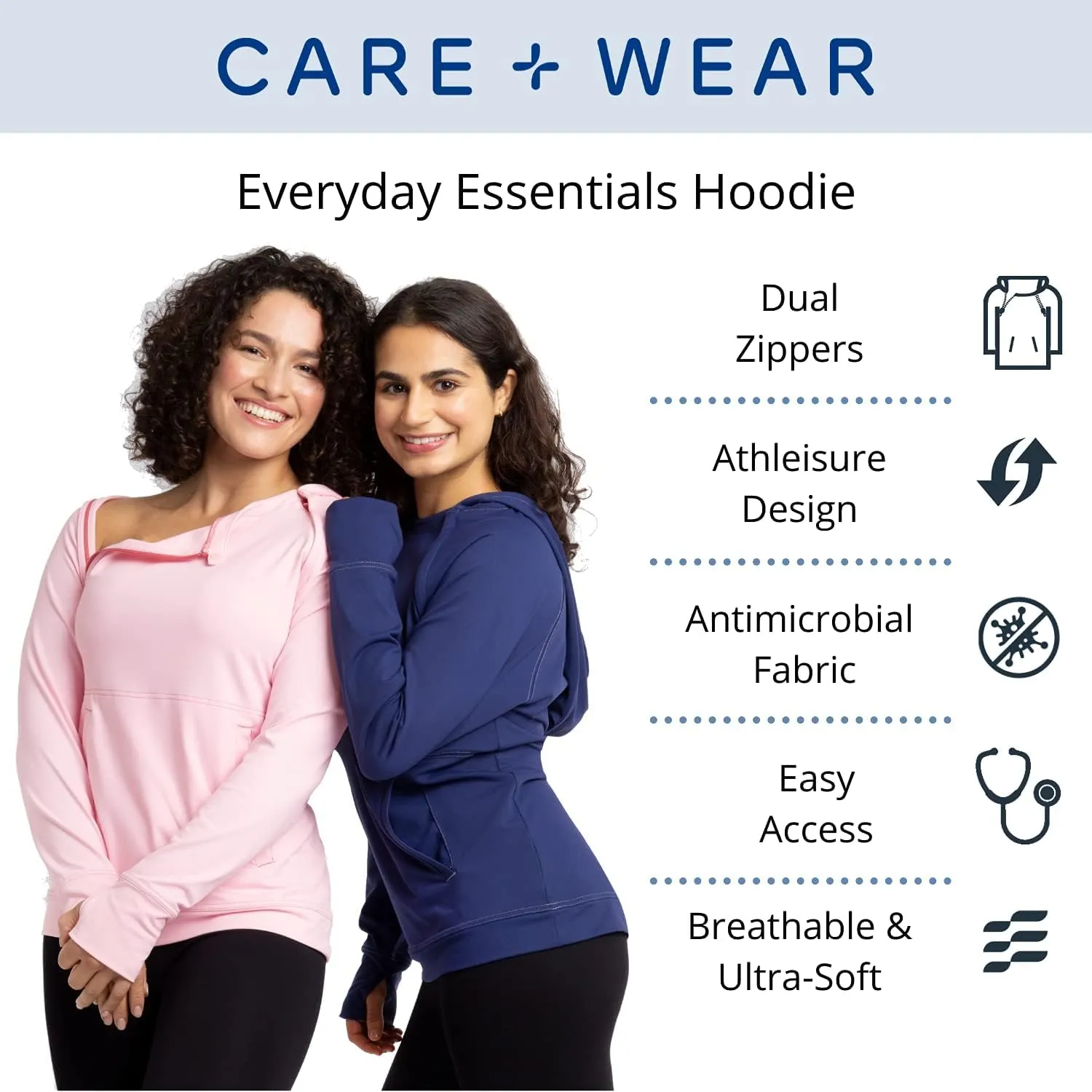Care Wear Hoodies For Women x Oscar de la Renta – Port Access Sweatshirts