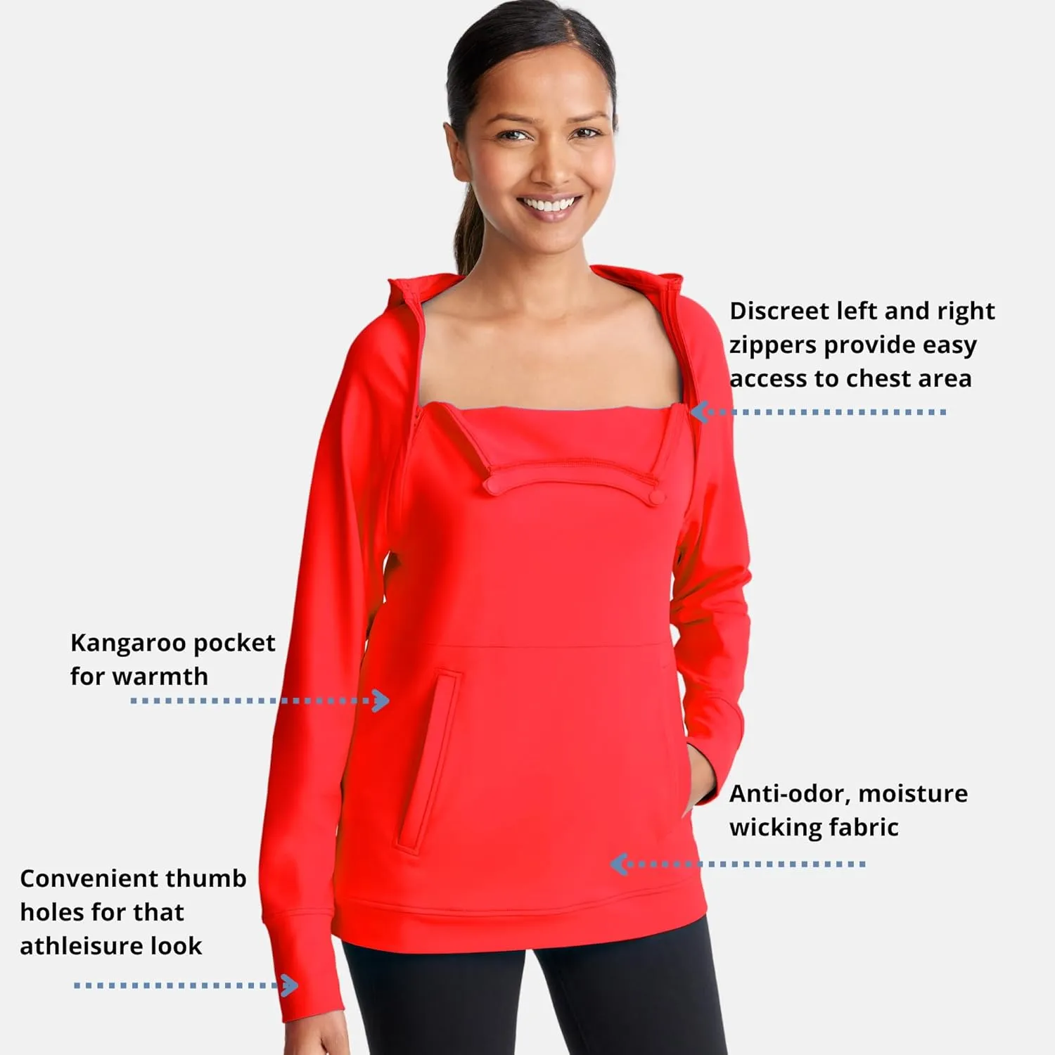 Care Wear Hoodies For Women x Oscar de la Renta – Port Access Sweatshirts