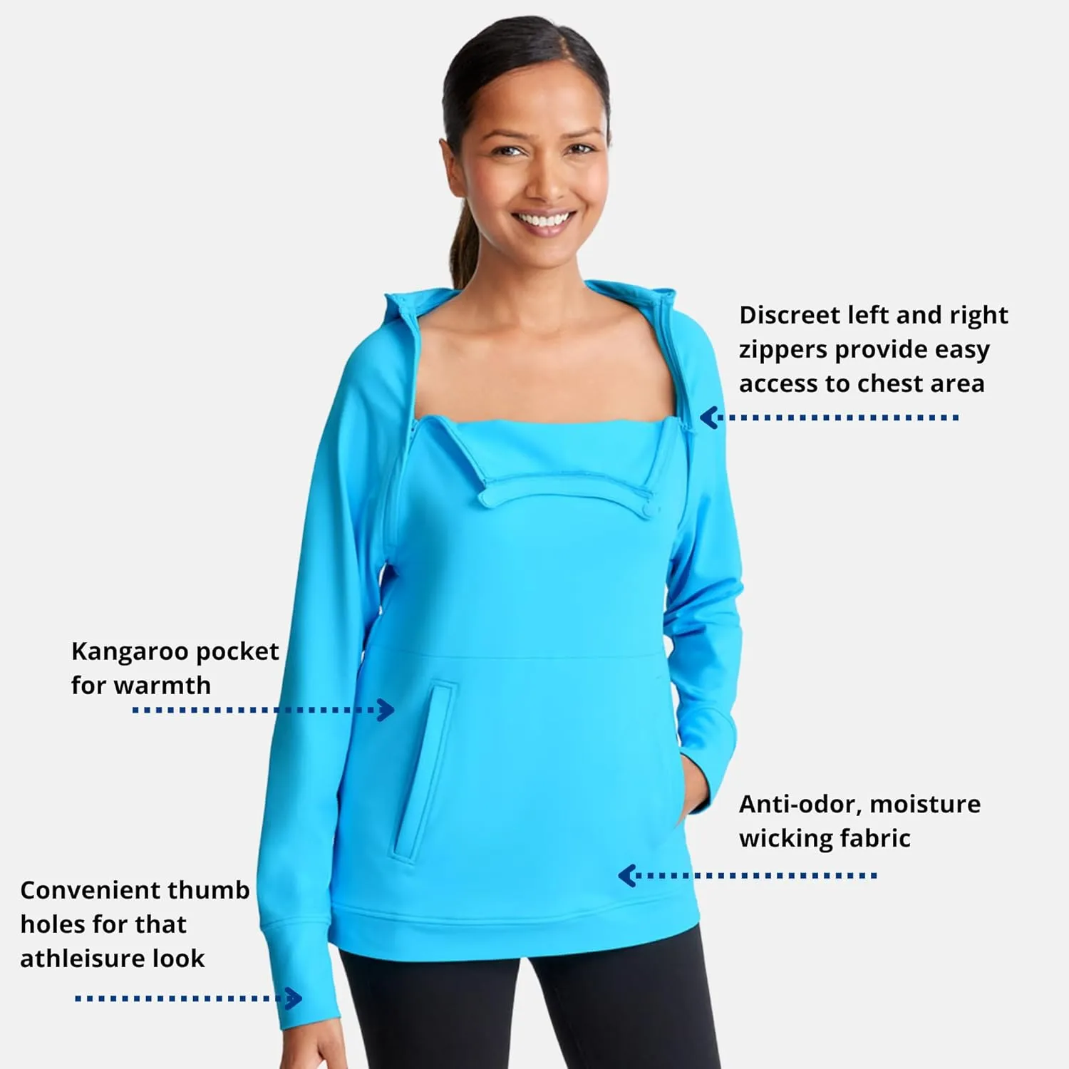 Care Wear Hoodies For Women x Oscar de la Renta – Port Access Sweatshirts
