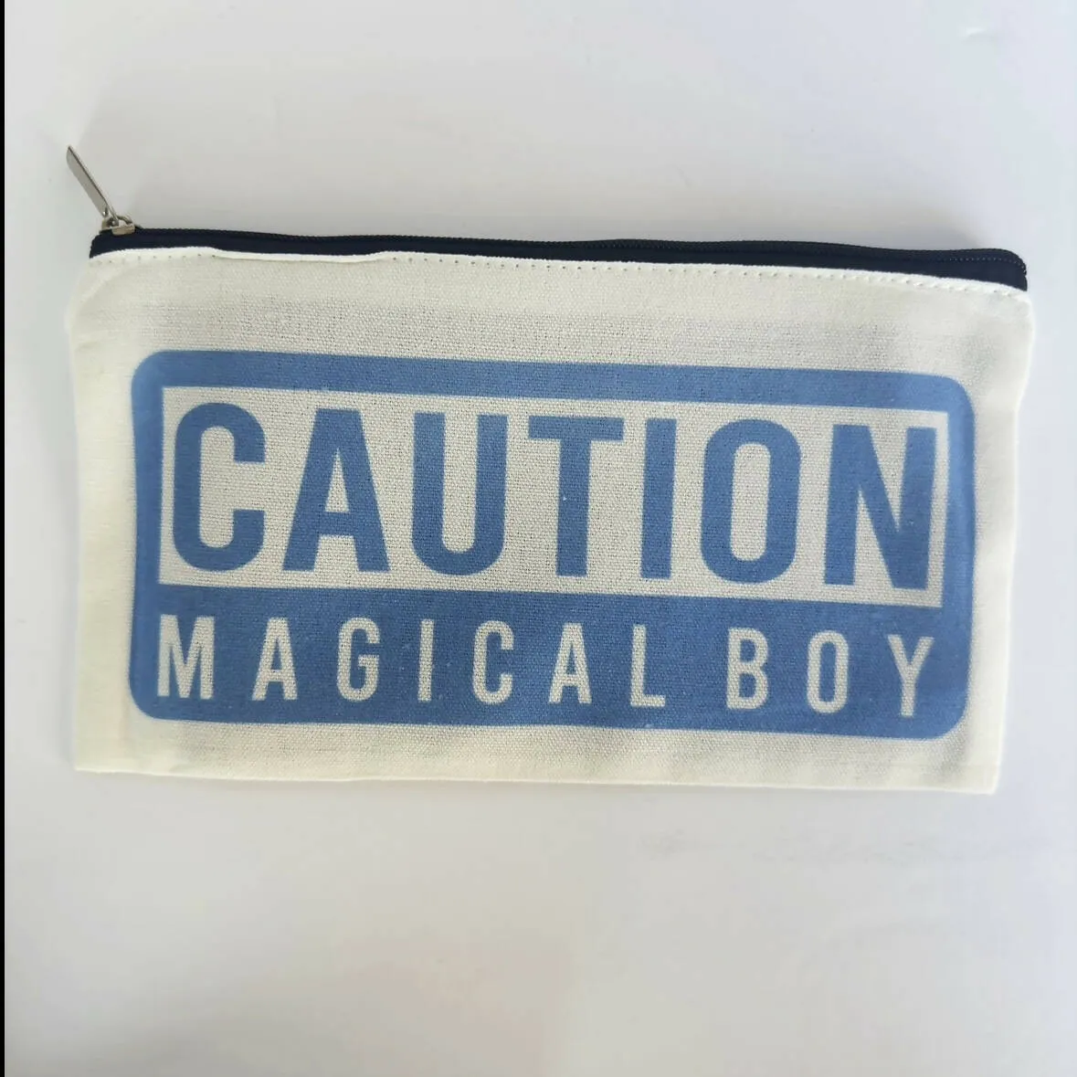 Caution Zipper Pouch