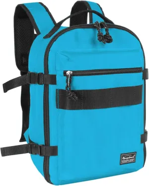 Child's Travel Backpack for Ages 3-6 | Lightweight Suitcase Style Carry-On | 10L Weekender with Tablet Sleeve & Chest Strap | Blue