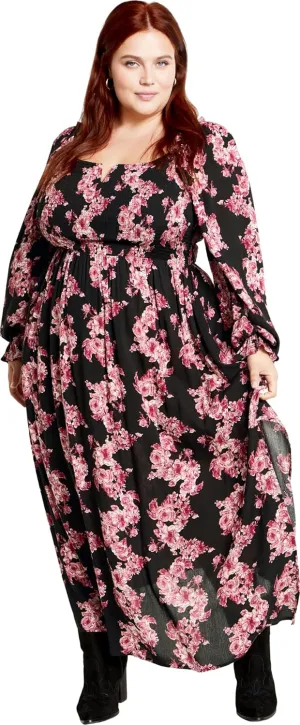 City Chic Women's Plus Size Dress Aurelia PRT