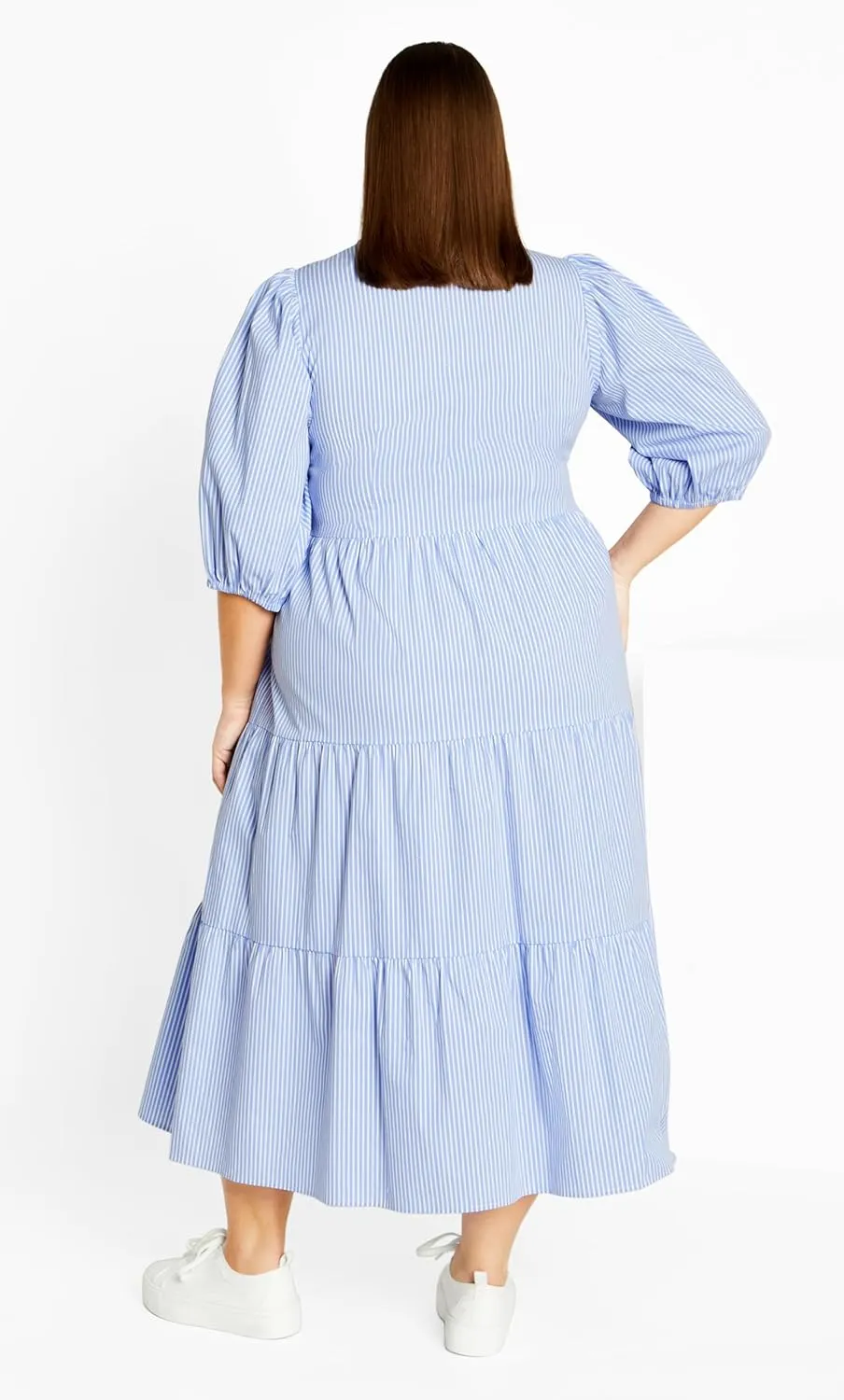 City Chic Women's Plus Size Dress Skylight