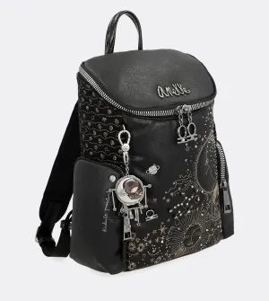 Clean-lined backpack Plug-in zip Gorgeous spirit with a