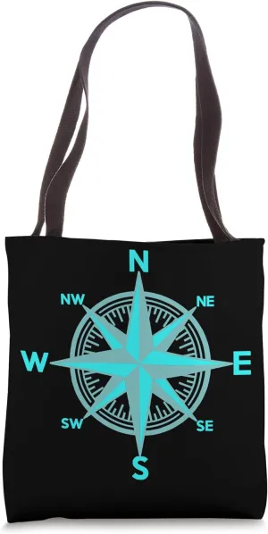 Compass Direction Maritime Maritime Travel Adventure Wind Rose Tote Bag