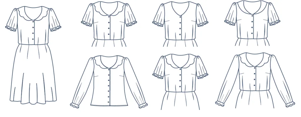 💫COMÈTE Blouse & Dress • Pattern