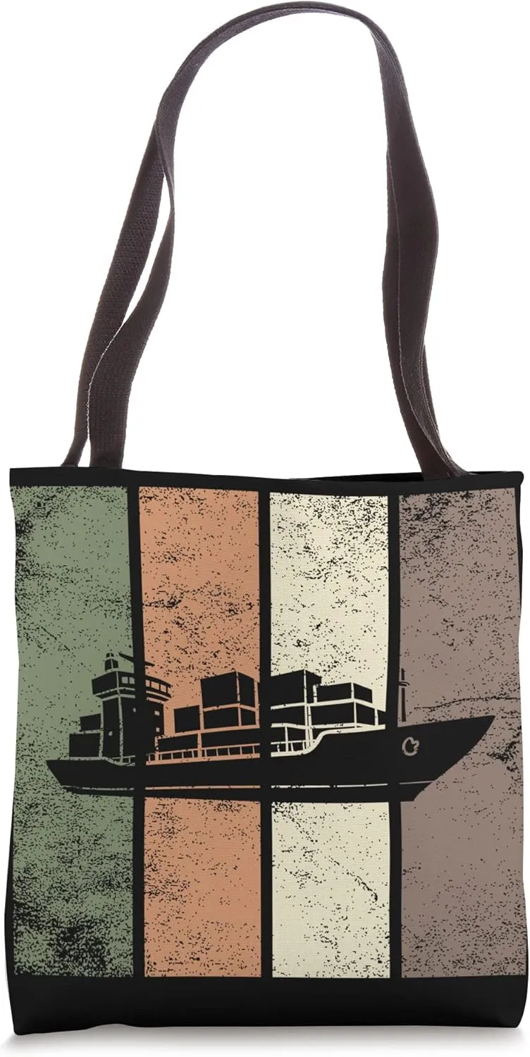 Container Ship Boating Lover Sailor Seafarer Seaman Mariner Tote Bag