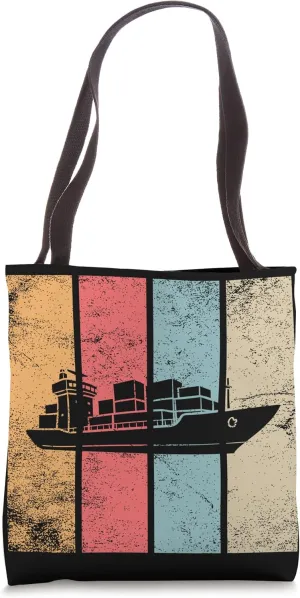 Container Ship Captain Seaman Sailor Mariner Seafarer Tote Bag