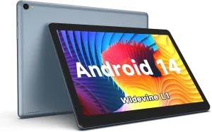 COOPERS Tablet 10 inch, Tablets Android 14, Quad-Core Processor 32GB Storage Tablet Computer, 6GB RAM, 8MP Camera, AM, FM, WiFi, IPS Screen 6000mAh Long Battery Life Tableta
