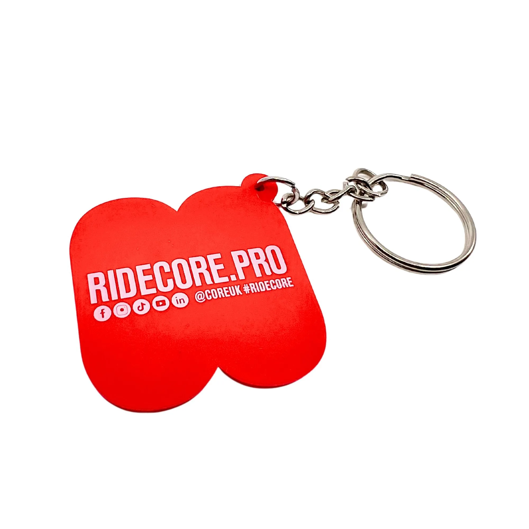 CORE CO Keychain - Red/White