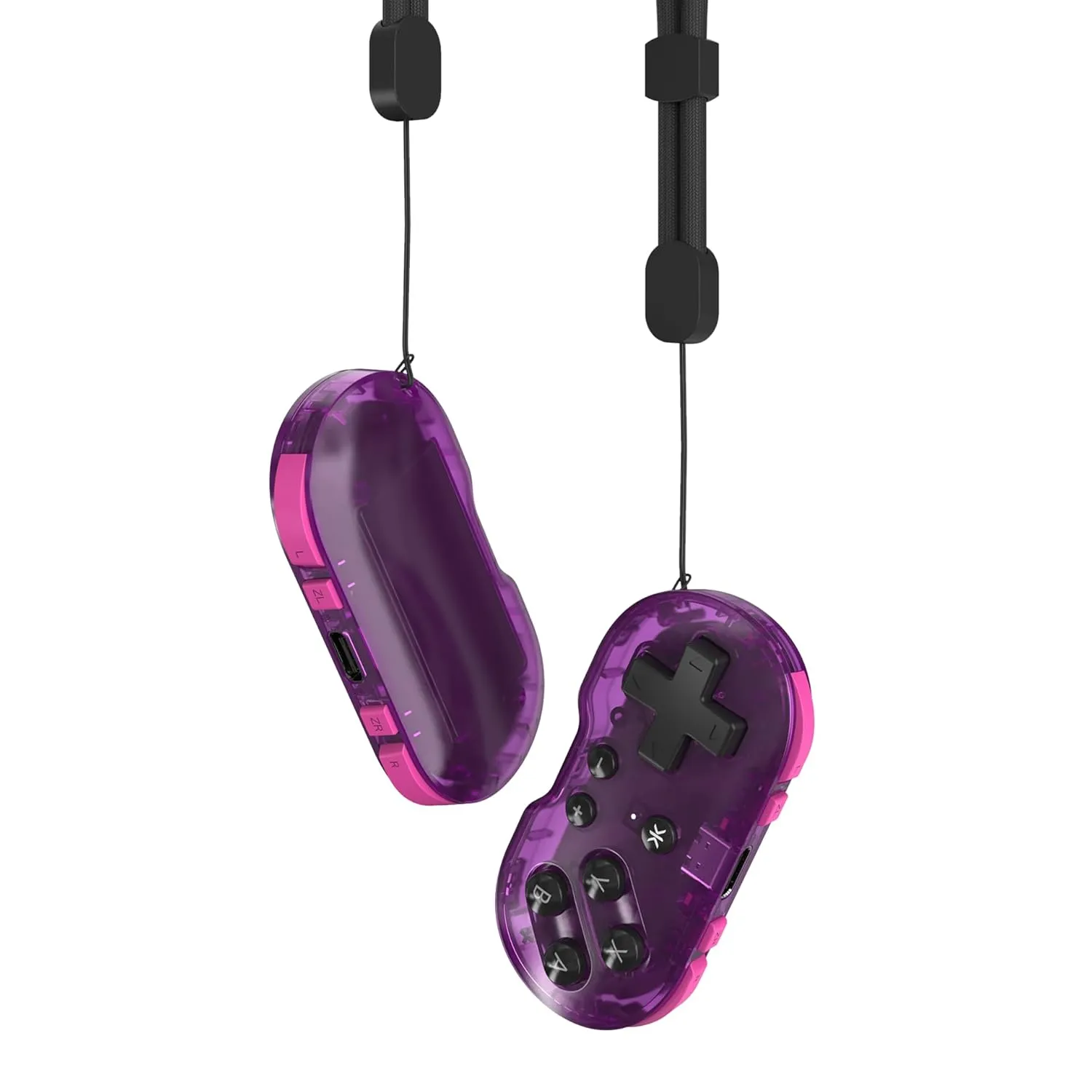 CRKD ATOM - Collectible Keychain Controller for Nintendo Switch, PC, Mac, Mobile and Smart TV (Atomic Purple)