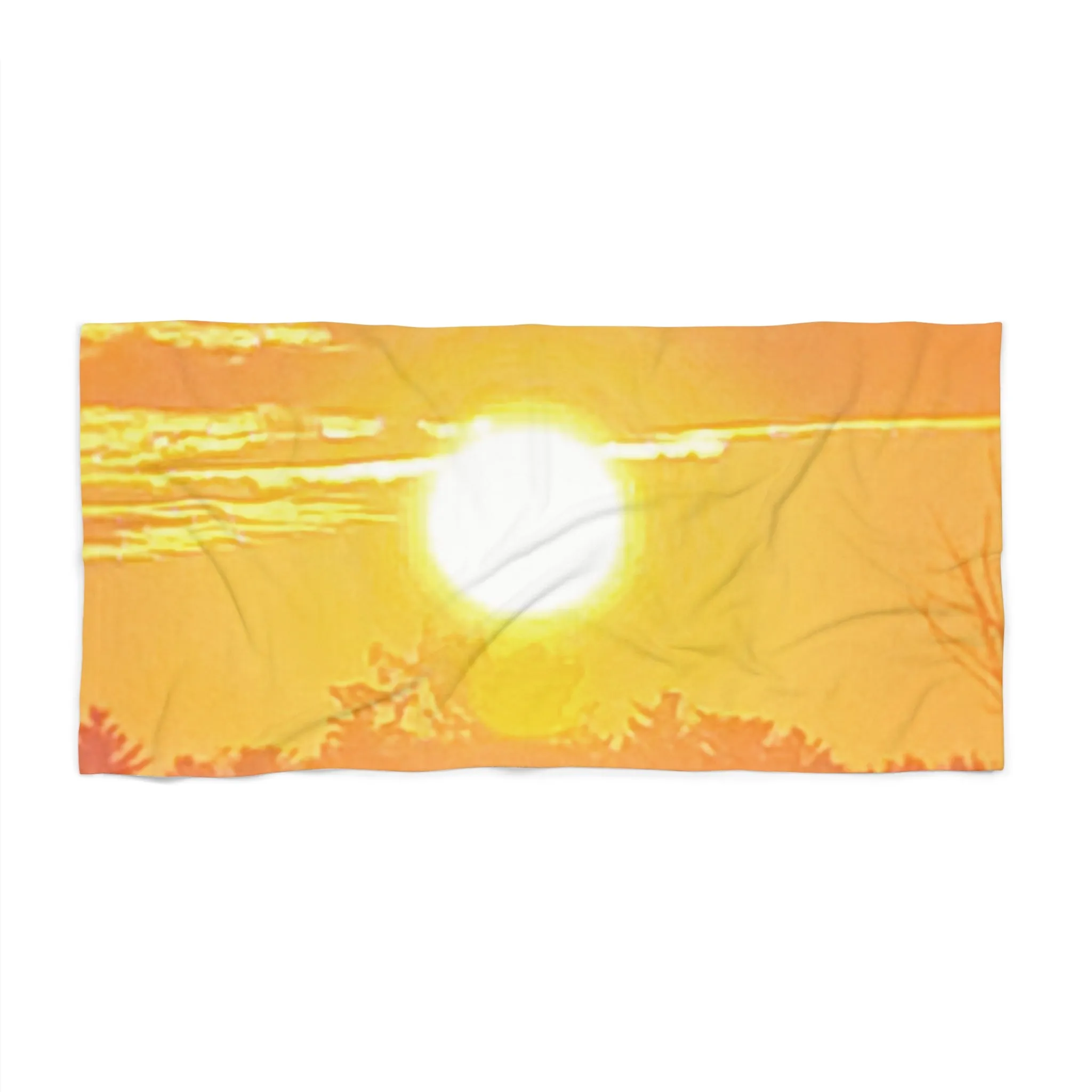 Custom Beach Towel available in two sizes from the Sunset Series at Intriguing Vistas