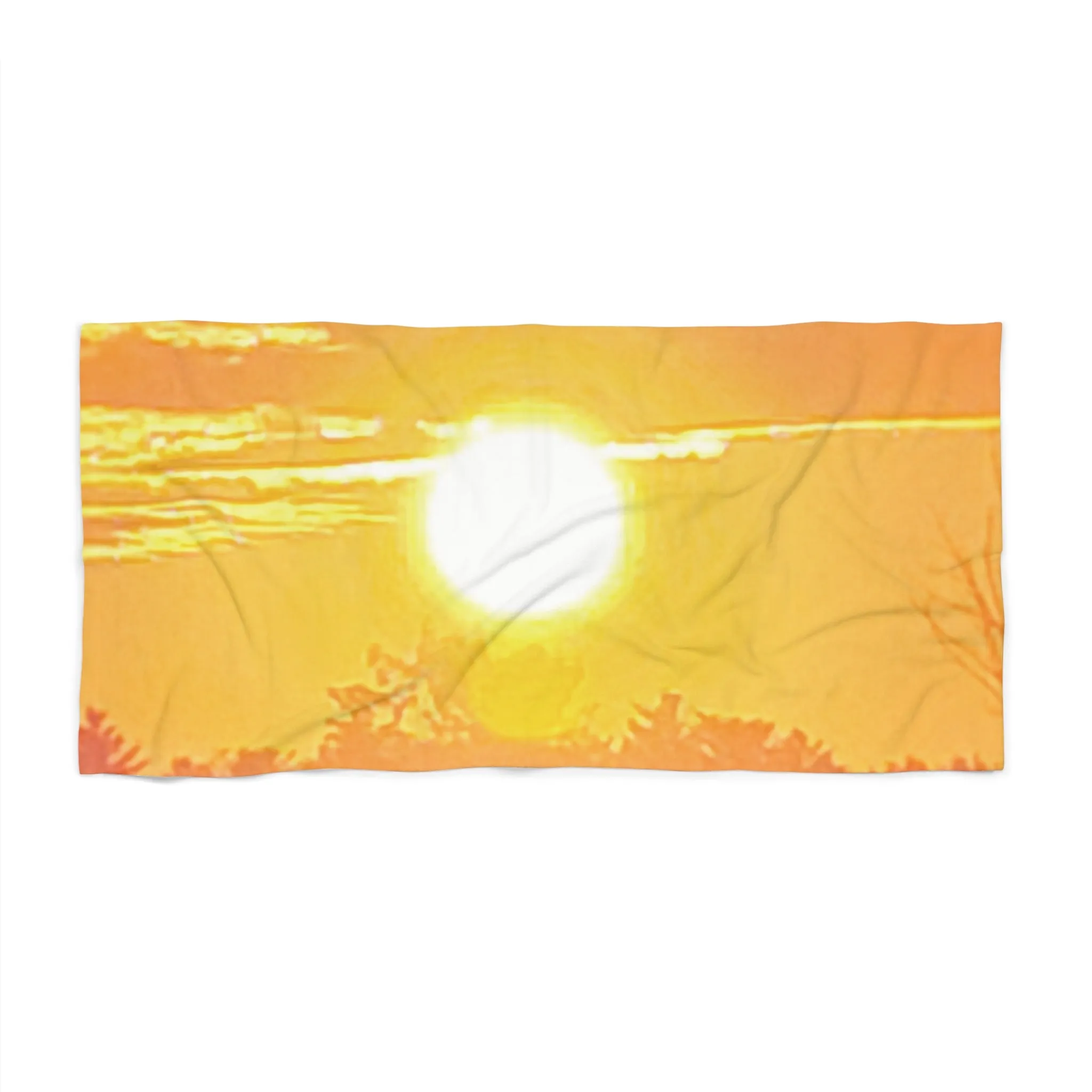 Custom Beach Towel available in two sizes from the Sunset Series at Intriguing Vistas