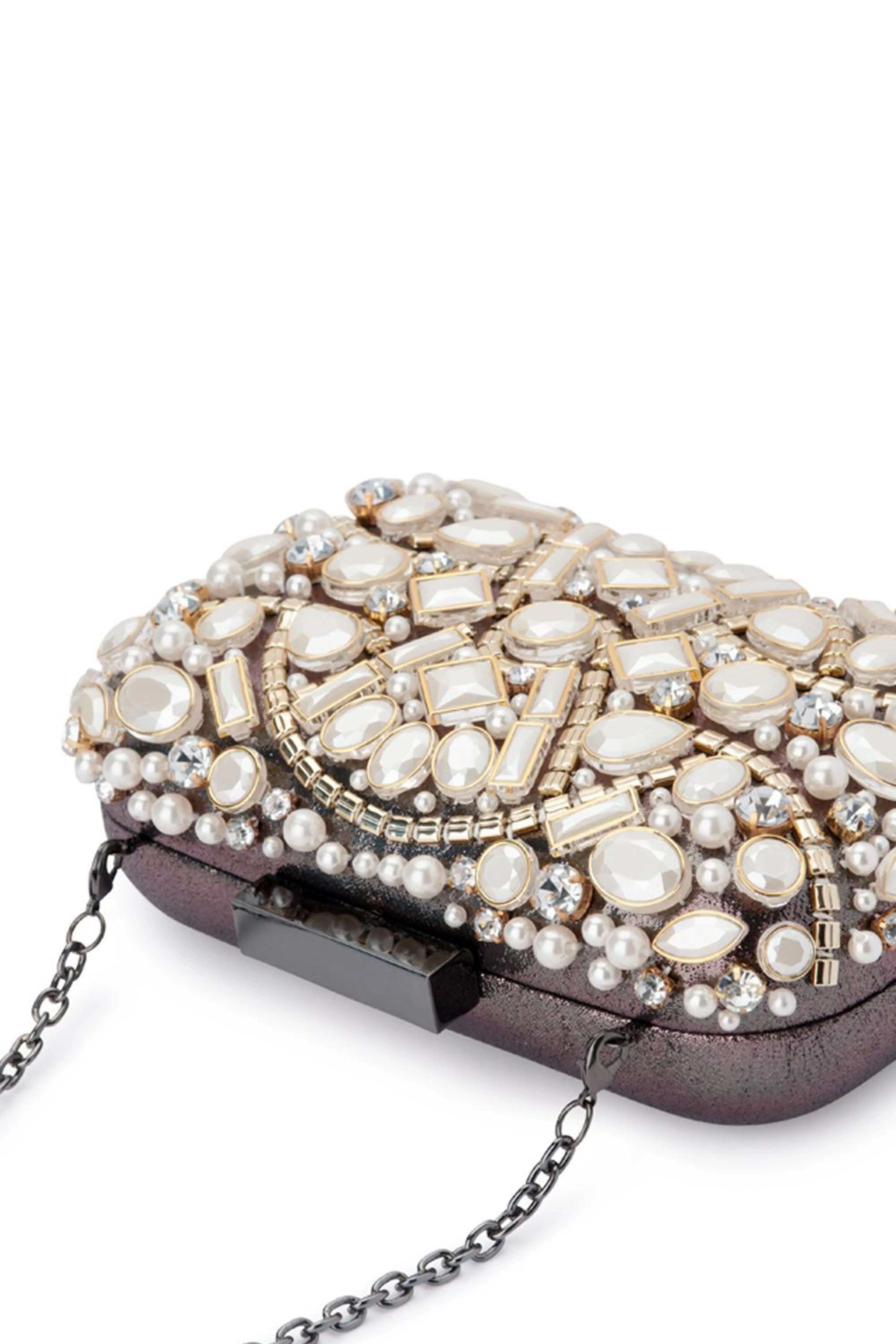 Delila Jewelled Pod - Black Pearl
